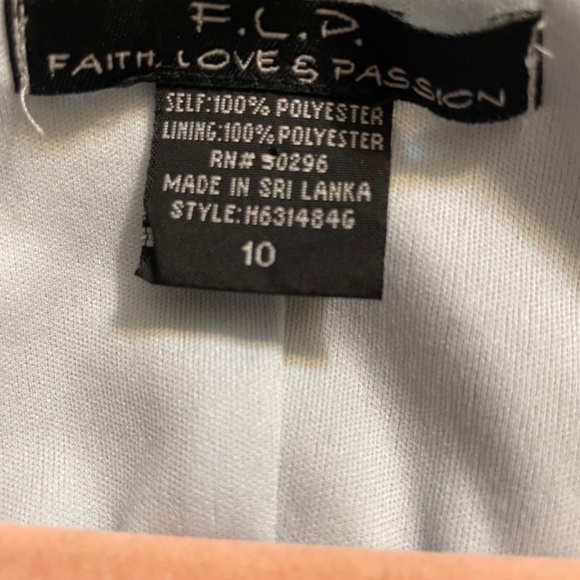 Y2K Vintage Flowy Floral Rose Print Dress Size 10 - Picture 8 of 8